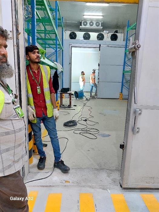 Gerry’s dnata, Karachi Airport cold room project, photo 18